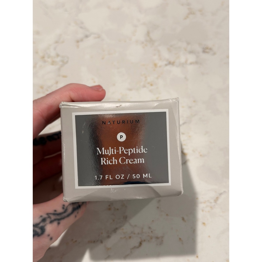Naturium Multi-Peptide Rich Cream Moisturizer 1.7‎ fl oz 50 ml New in Box
